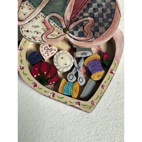 Betsy Johnson Heart-Shaped Sewing Ornament - Picture 2 of 6